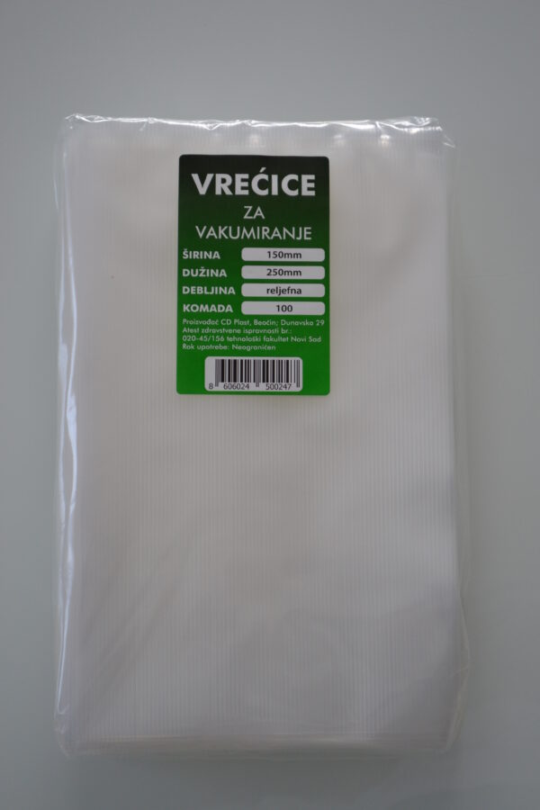 Reljefna vakum kesa150x250
