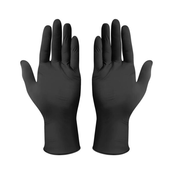 Latex crne rukavice L