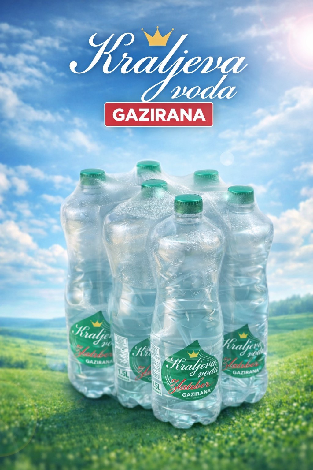 Kraljeva voda gazirana 1,5l – 6kom