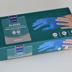 Latex crne rukavice XL