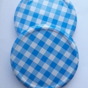 Poklopac #82 karo-plavi