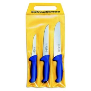 Komplet set, 3 mesarska noža Dick (13,18,21)