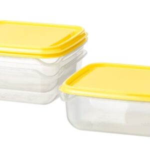 Pruta psdhr 0,6l providno/žuta 3pk