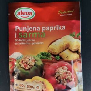 Aleva začin za p. papriku i sarmu 60g