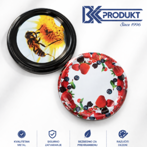 Poklopac #82 crna pcela