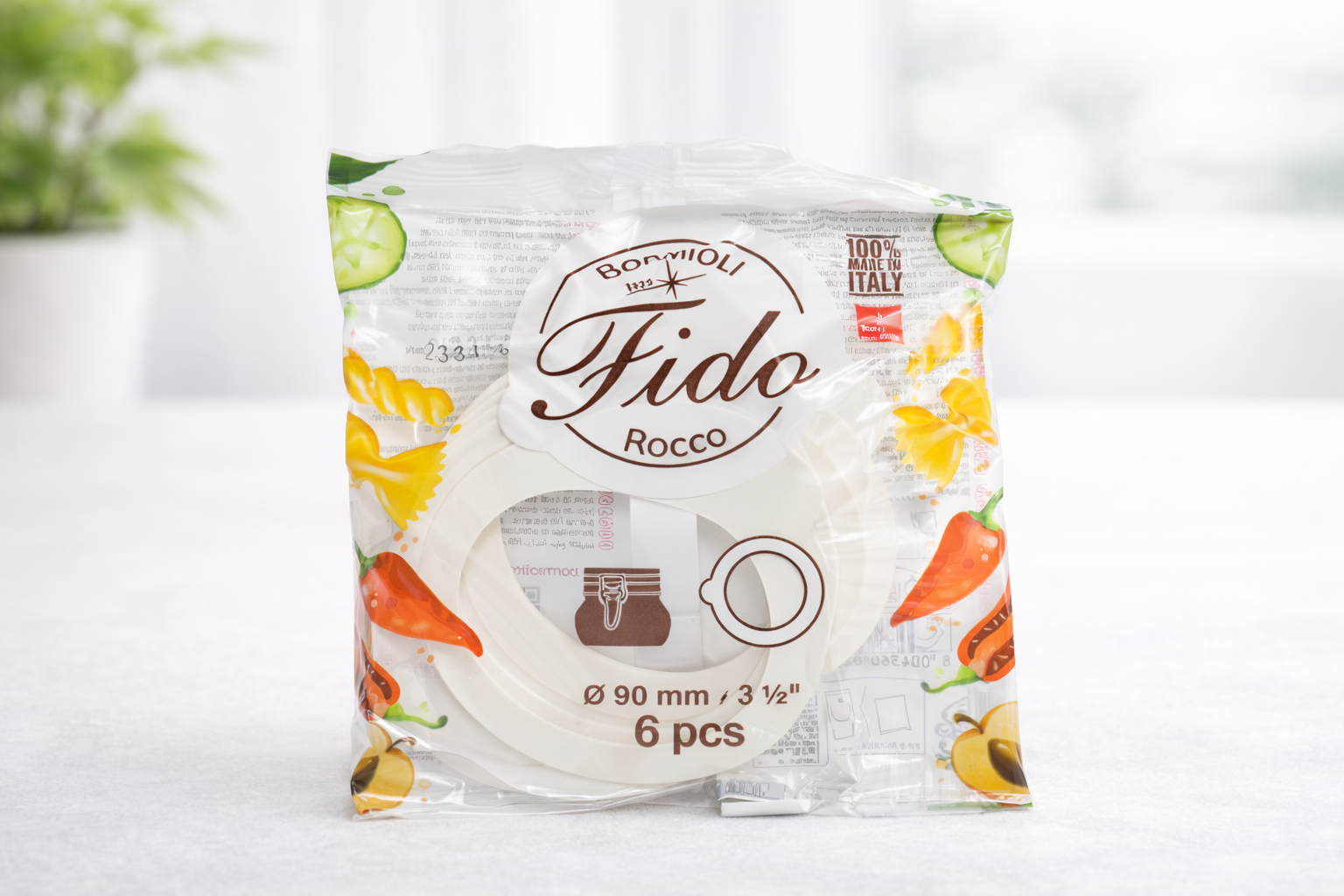 Gume za staklenku fido 6 kom