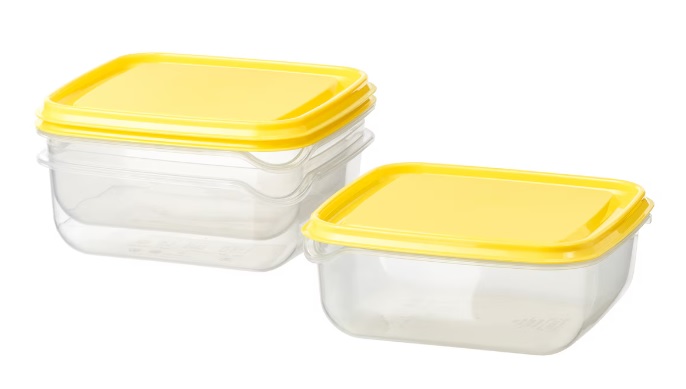 Pruta psdhr 0,6l providno/žuta 3pk