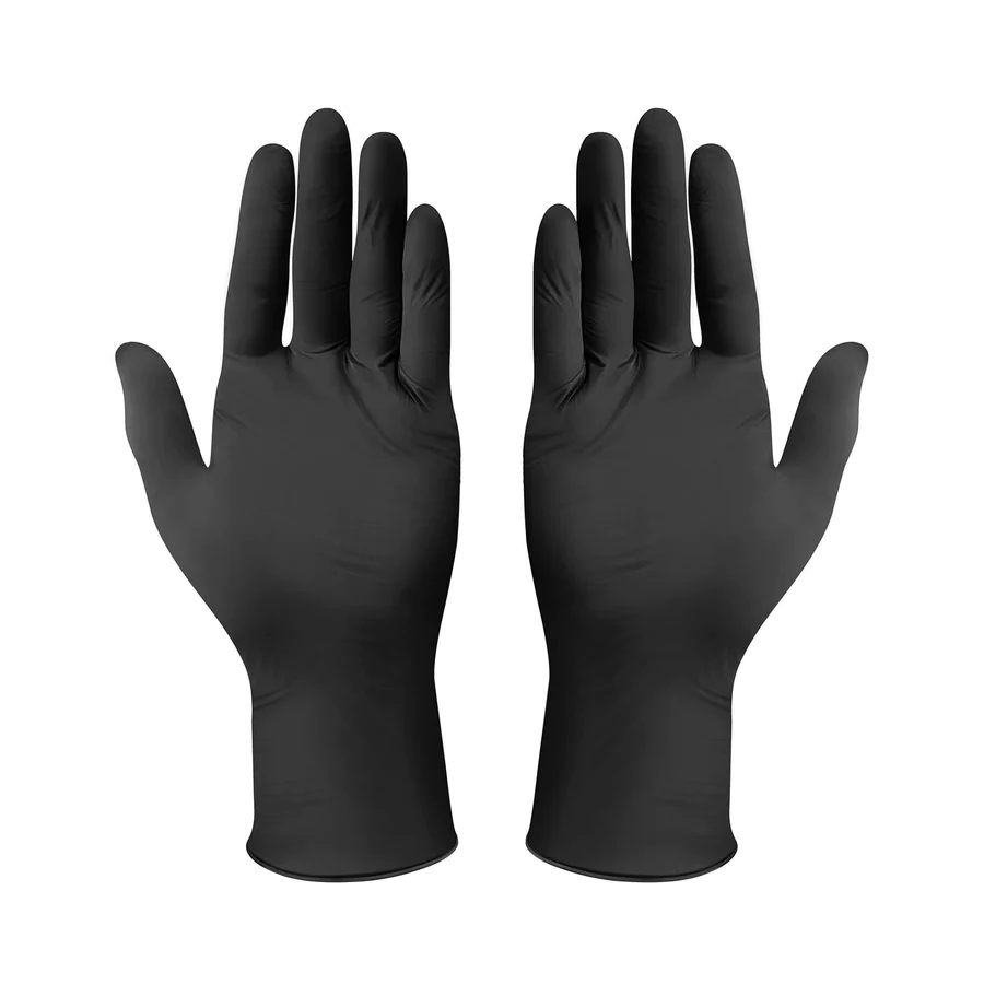 Latex crne rukavice L