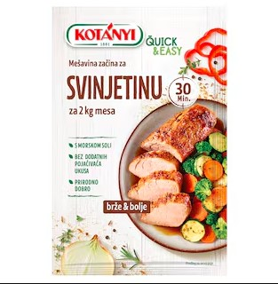 Quick & Easy mešavina za SVINJETINU 30g