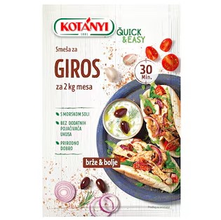 Quick & Easy smesa za GIROS 50g Kotanyi